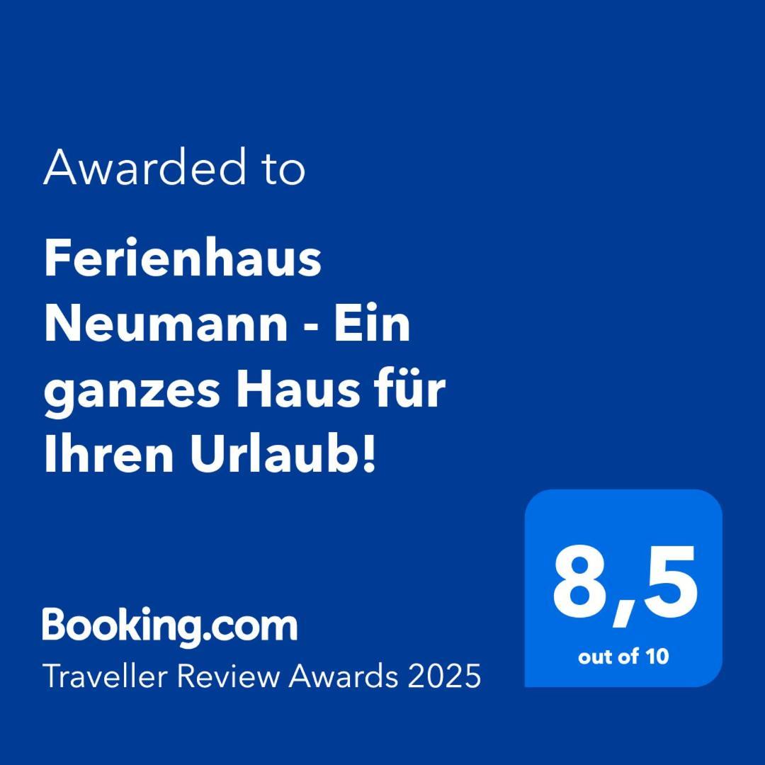 Ferienhaus Neumann - Ein Ganzes Haus Fuer Ihren Urlaub! Hessenburg Dış mekan fotoğraf